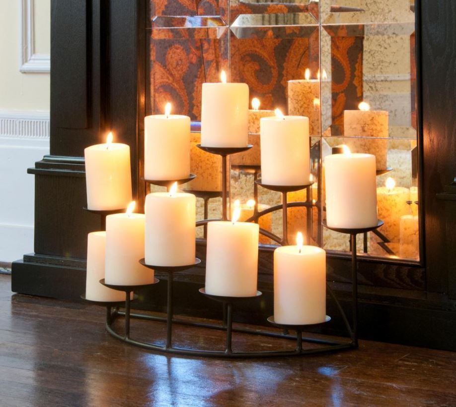 Candle Holder Metal Black Floor Candelabra Mantel Fireplace Platforms Decor Home | eBay Find great deals for Candle Holder Metal Black Floor Candelabra Mantel Fireplace Platforms Decor Home. Shop with confidence on eBay!