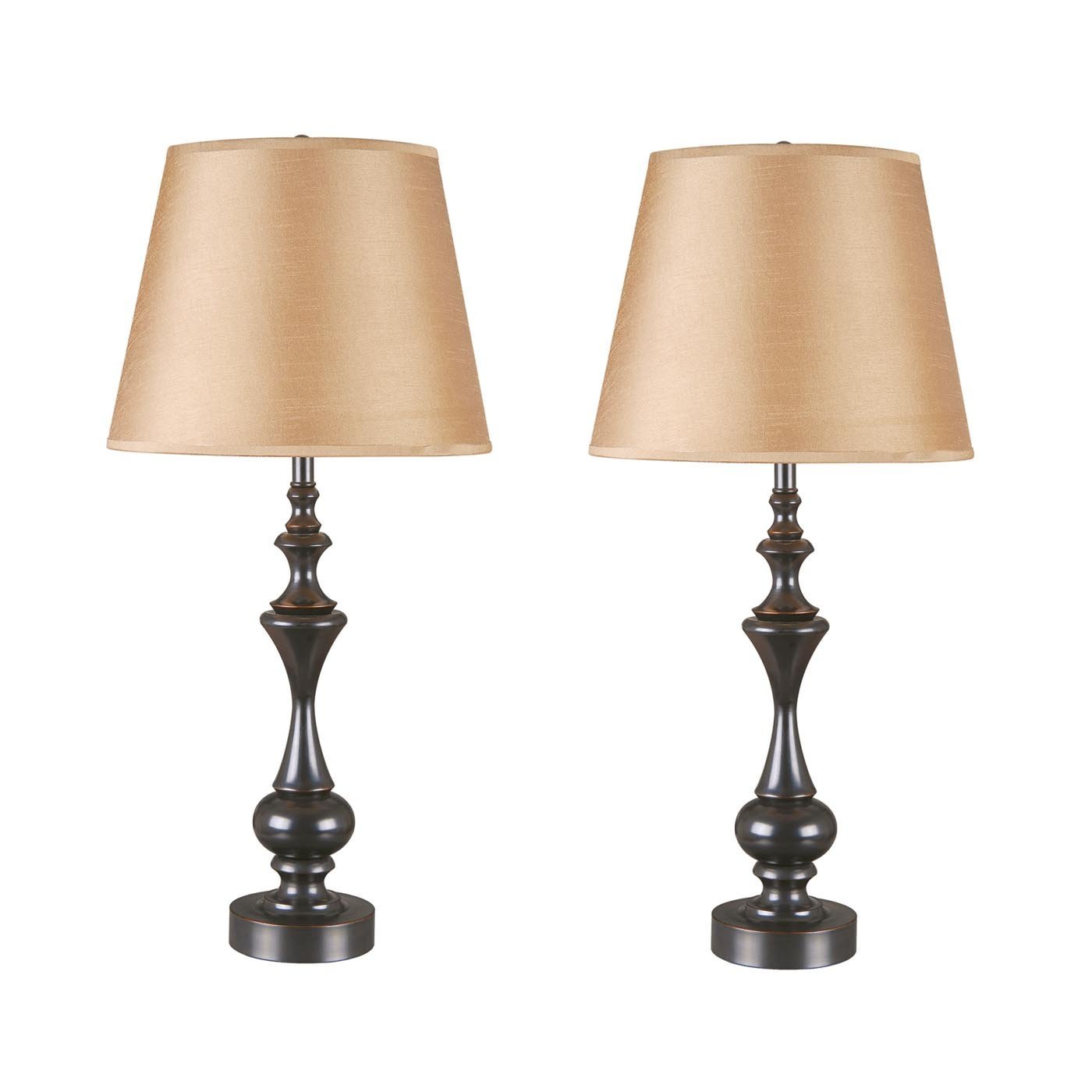 Kenroy Home 32200orb Stratton Ii Table Lamp 2 Pack Picture 1 Of