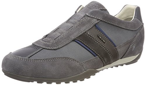 Grigio 44 EU Geox U Wells A Scarpe da Ginnastica Basse Uomo Dk Grey ze8 Grigio 44 EU Geox U Wells A Scarpe da Ginnastica Basse Uomo Dk Grey ze8