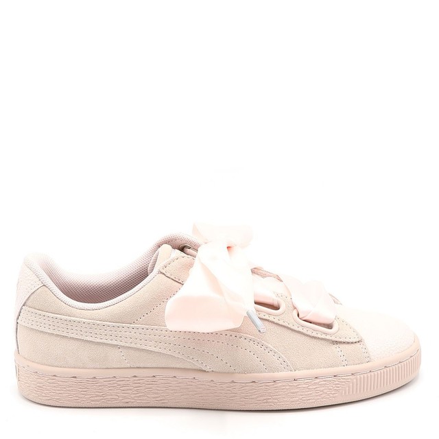 puma heart rose poudré puma heart rose poudré