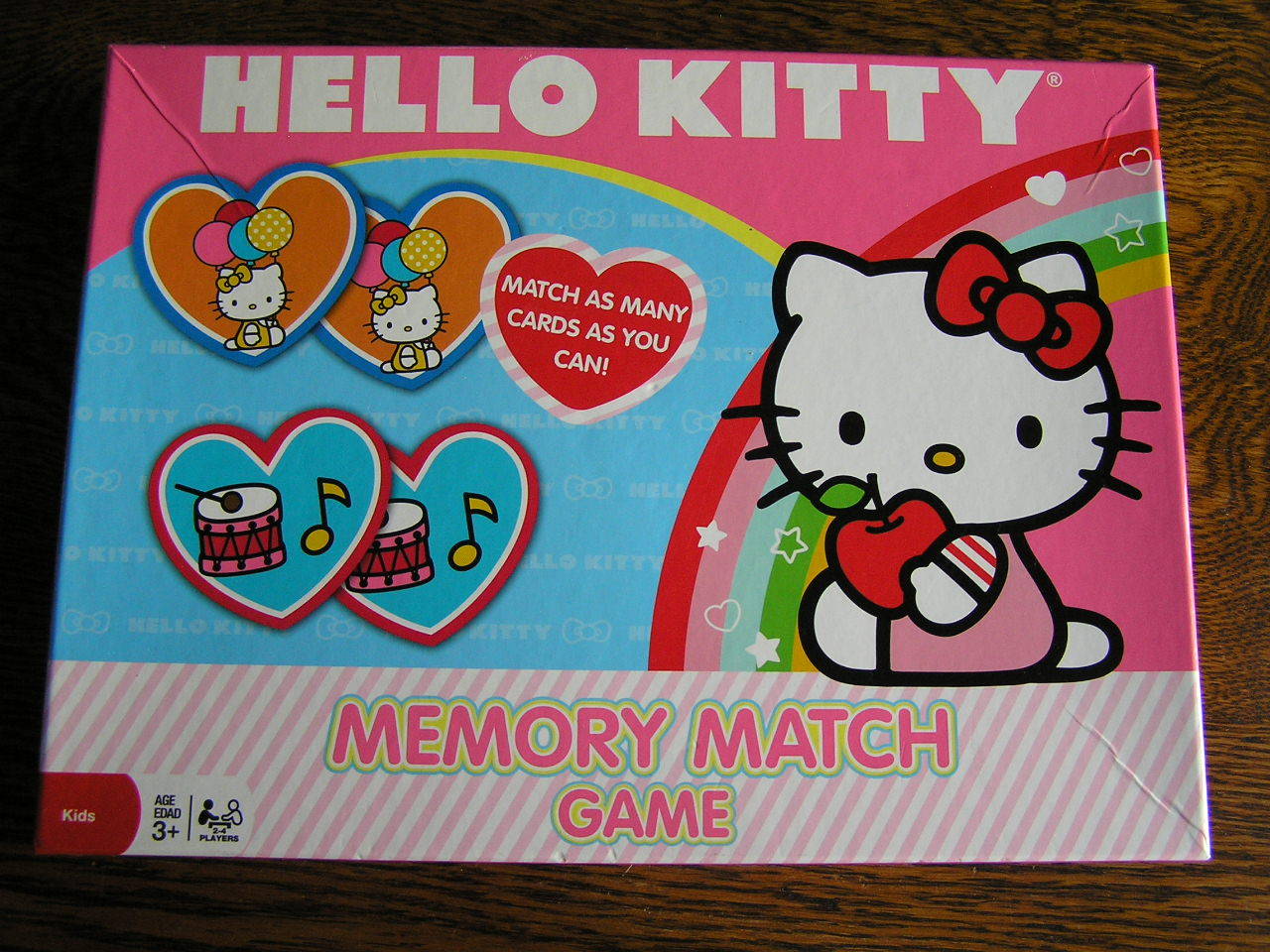 Uncategorized Hello Kitty Matching Game hello kitty memory match game 90027 cardinal industries inc ebay picture 1 of 3