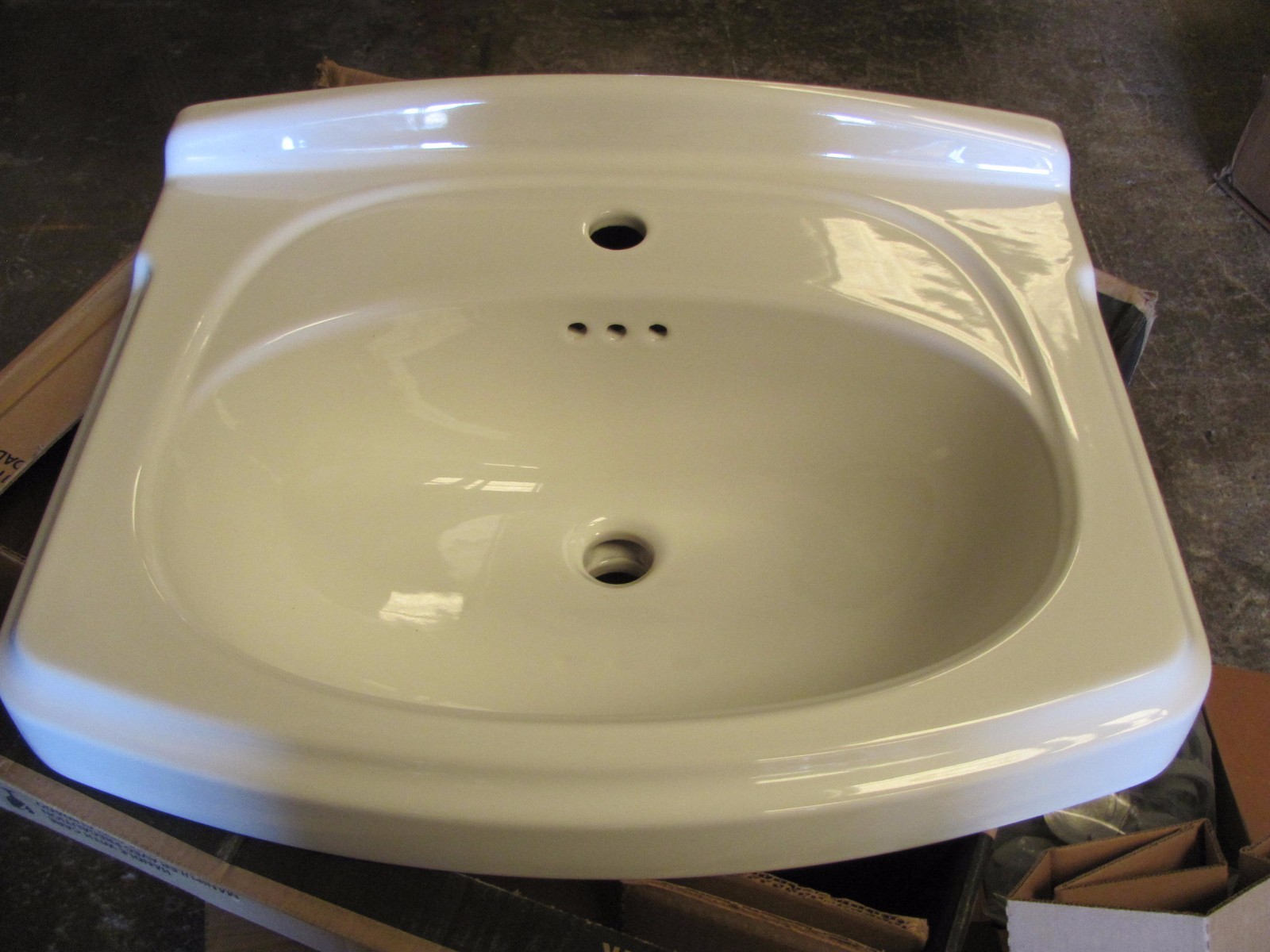 American Standard 0555 001 020 Portsmouth Pedestal Sink White Picture 1 Of 5