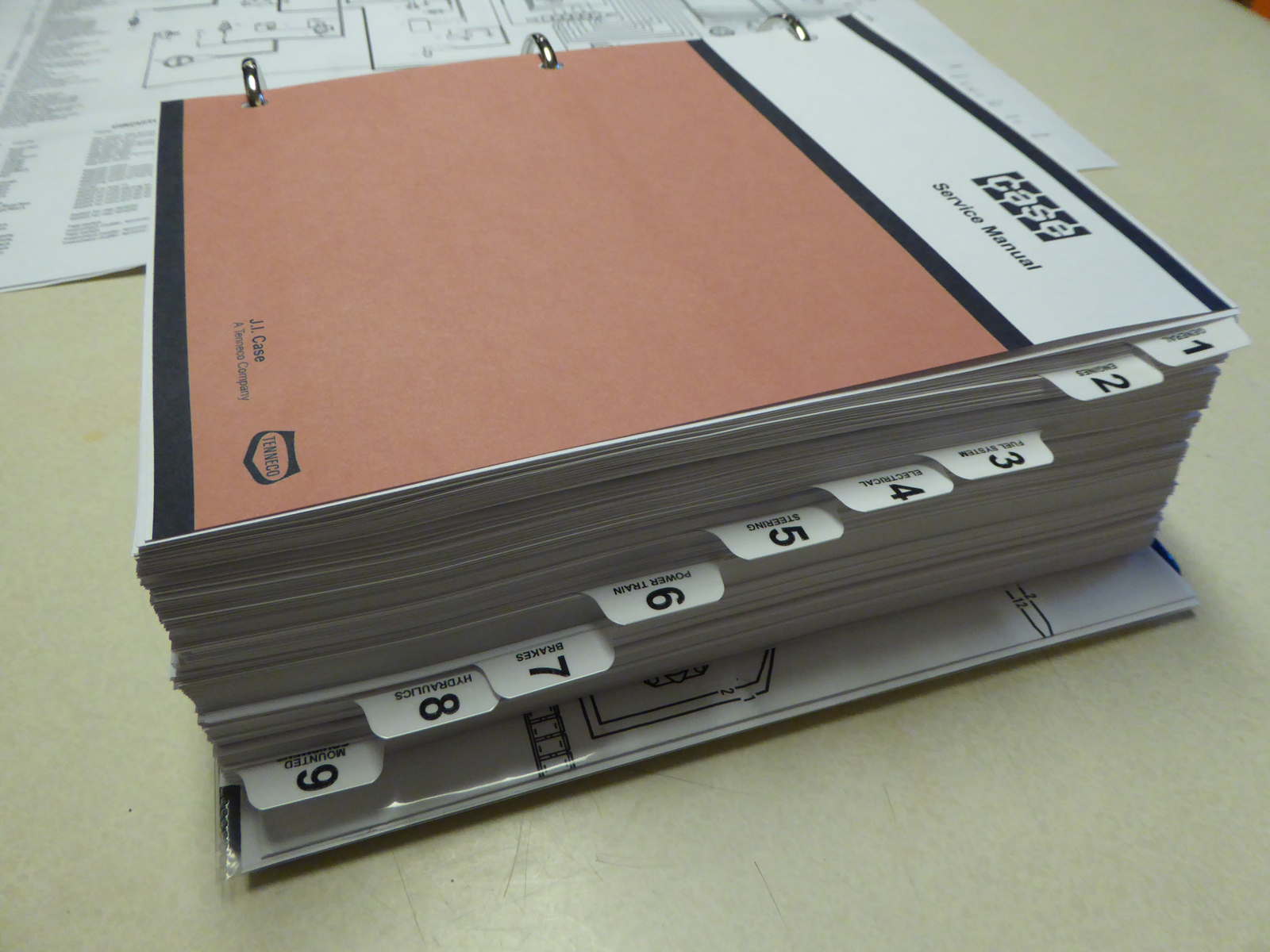 Case 580E/580SE/580 Super E Loader Backhoe Service Manual Repair Shop NEW