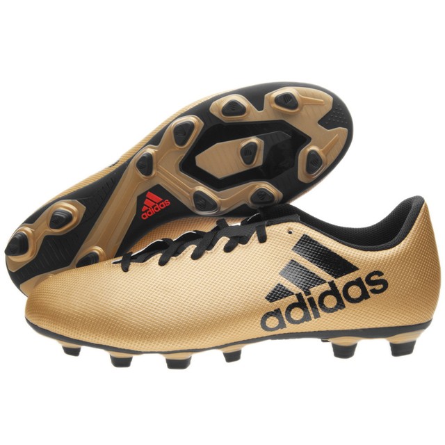 TG. 42 EU adidas X 17.4 FxG Scarpe da Calcio Uomo Oro Tagome/Cblack/Solred TG. 42 EU adidas X 17.4 FxG Scarpe da Calcio Uomo Oro Tagome/Cblack/Solred