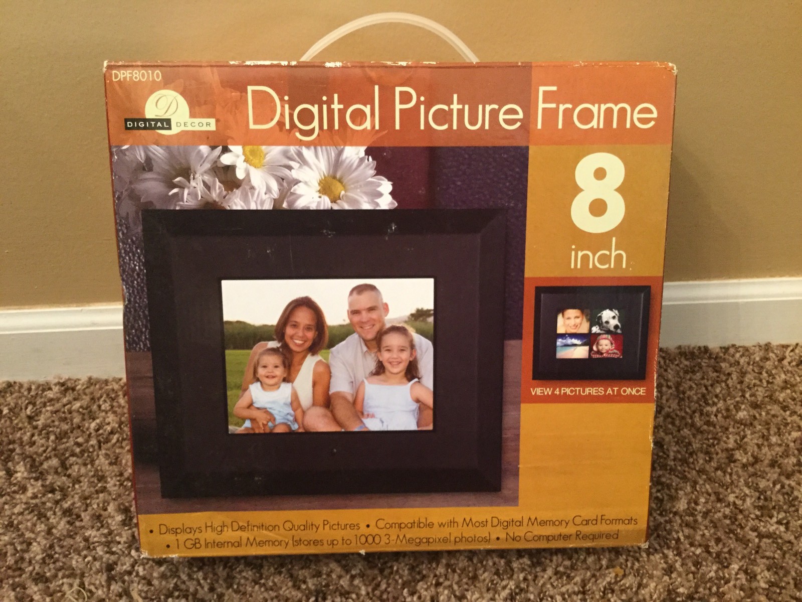 8 Digital Picture Frame Decor Dpf8010 Ebay Picture 1 Of 6