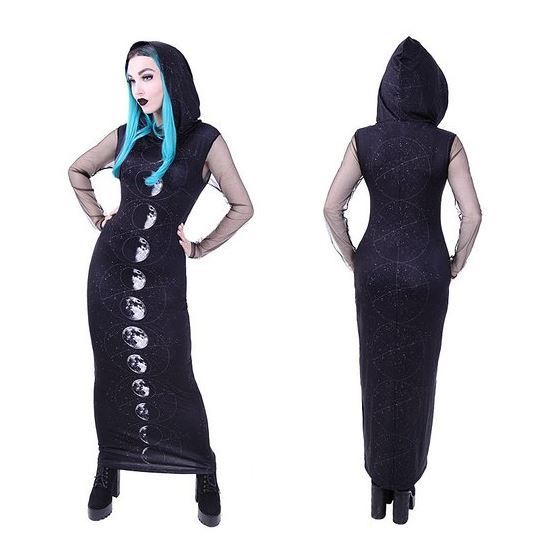 Hooded Maxi Dress