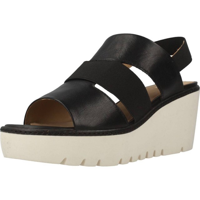 Sandalo GEOX D DOMEZIA Color Nero Sandalo GEOX D DOMEZIA Color Nero