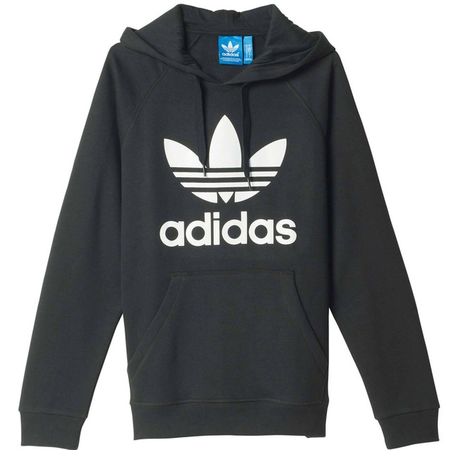 adidas orig 3foil felpa con cappuccio uomo nero 2xl adidas orig 3foil felpa con cappuccio uomo nero 2xl