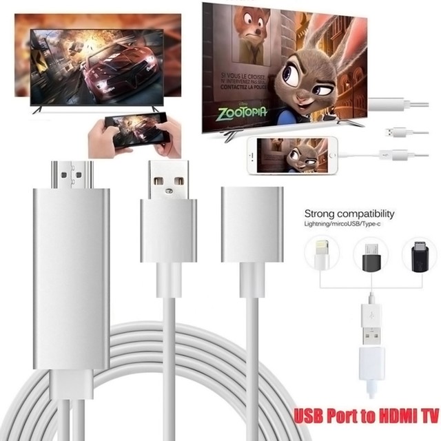 Image result for mhl Phone to TV HDMI Cables IOS/ANDROID