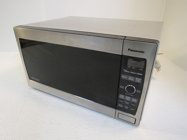 Panasonic Nnsd697s 1300 Watts Microwave Oven Ebay Panasonic Countertop Turntable Microwave Oven Stainless Black 1300w Nn Sd697s