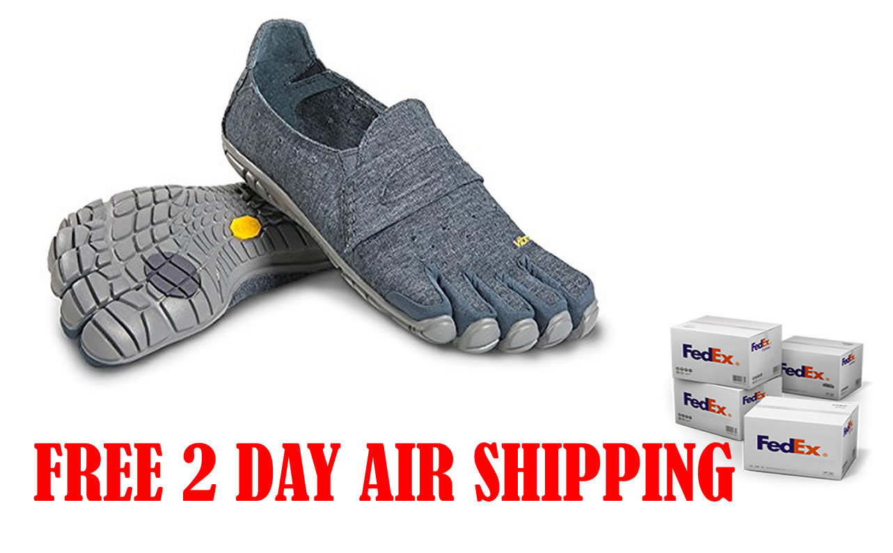 Vibram Fivefingers Cvt-hemp Navy / Grey Shoe Mens Casual 14m6202 ... Picture 2 of 2