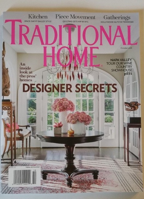 Traditional Home Magazine October 2011 DESIGNER Secrets Master Color ... Traditional Home Magazine October 2011 DESIGNER Secrets Master Color ...