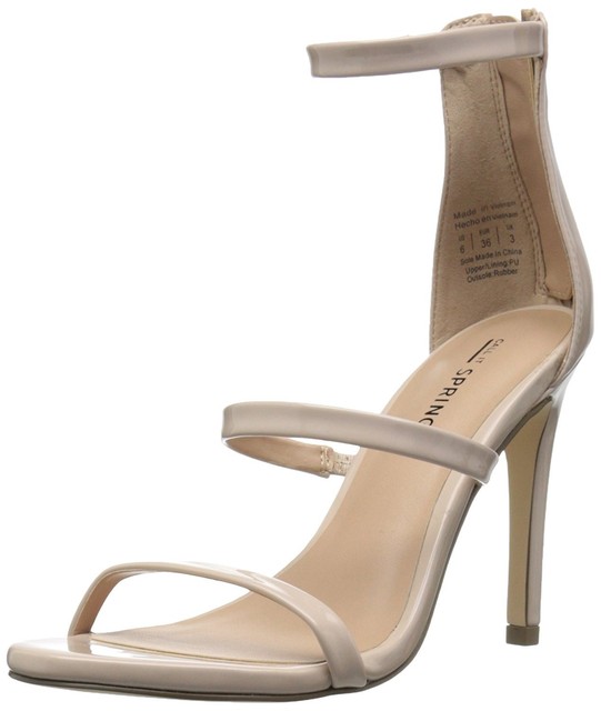 Call It Spring Womens Astoelian Open Toe Casual Ankle Strap Bone Size 65 Call It Spring Womens Astoelian Open Toe Casual Ankle Strap Bone Size 65