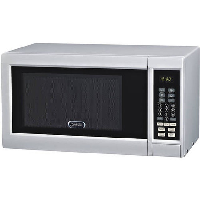 Sunbeam 0 9 Cu Ft Microwave Oven Sgm4901 Ebay Sunbeam 0 9 Cu Ft Digital Microwave 900 Watt 10 Levels White New