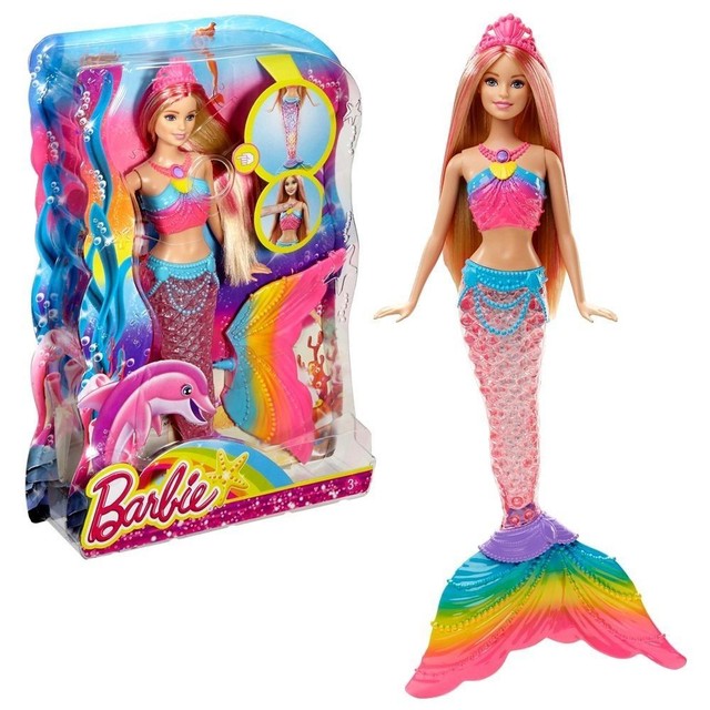 Barbie Dreamtopia Rainbow Lights Mermaid Doll  eBay