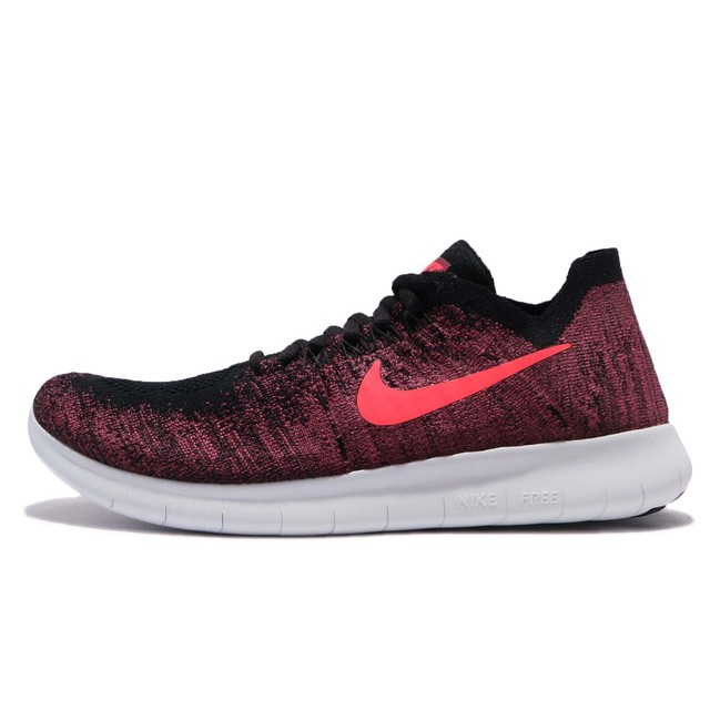 Wmns Nike Free RN Flyknit 2017 Run Black Solar Red Women Running Shoe 880844009 Wmns Nike Free RN Flyknit 2017 Run Black Solar Red Women Running Shoe 880844009