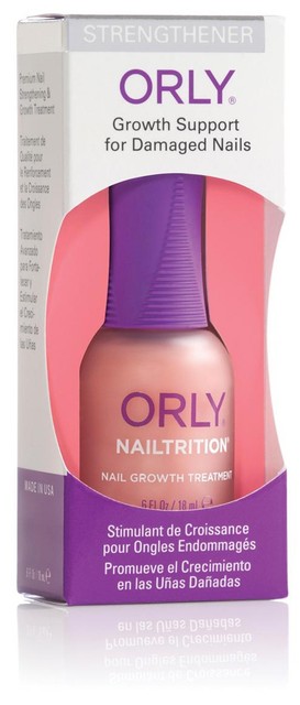Ok311 Orly Nailtrition Nail Growth Treatment 0 6 Ounce Orly Nailtrition Strengthener Growth Support For Damaged Nails 0 6 Oz 18ml