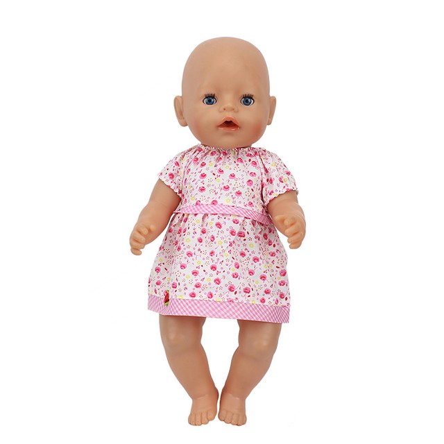Pink Flower Dress Wearfor 43cm Baby Born Zapf Only Sell Clothes Ebay