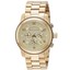 Michael Kors Runway Damen 'goldfarben Chronograph Armband Design Uhr Mk8077
