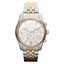 Original Michael Kors MK5735 Damenuhr Tricolor Edelstahl Chronograph Neu & Ovp