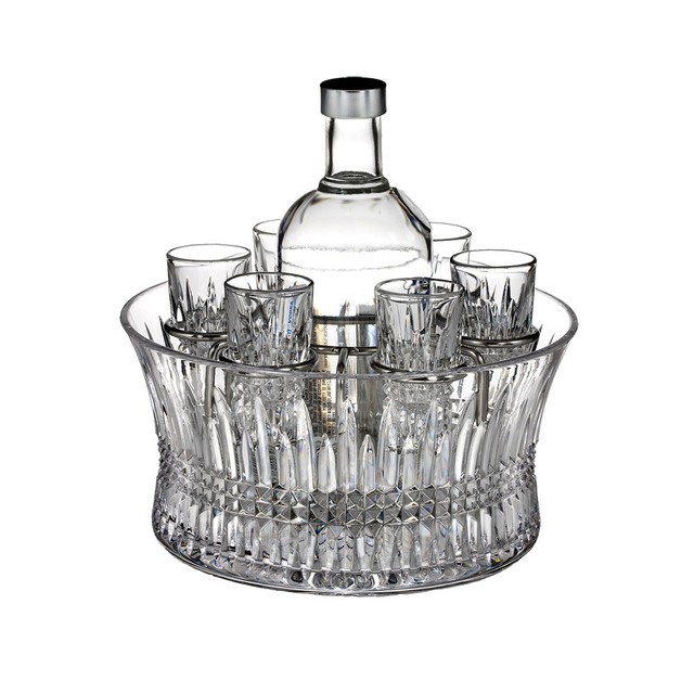 Waterford Lismore Diamond Vodka Shot Glasses Set Of 6 New Waterford Crystal Lismore Diamond Vodka Set Of 6 Shot Glasses Rrp 899 00