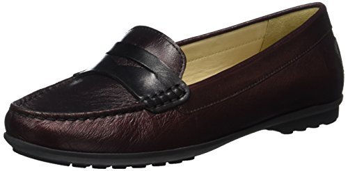 Geox D Elidia A Mocassini Donna Rosso Dk Burgundy/Black 38 EU s7w Geox D Elidia A Mocassini Donna Rosso Dk Burgundy/Black 38 EU s7w