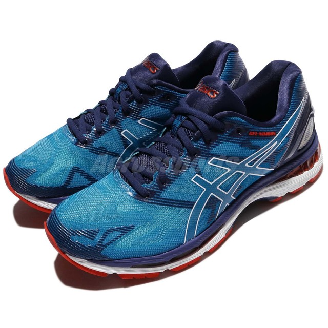 Asics Gel NImbus 19 Diva Indigo Blue Men Running Shoes Sneakers T700N 4301 Asics Gel NImbus 19 Diva Indigo Blue Men Running Shoes Sneakers T700N 4301
