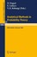 Analytical Methods in Probability Theory: Proceedings of the Conference Held at