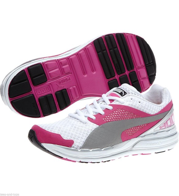 PUMA Faas 800 Allenamento WOMEN'S RUNNING formatori LEGGERI DA PALESTRA SCARPE ROSA BIANCO PUMA Faas 800 Allenamento WOMEN'S RUNNING formatori LEGGERI DA PALESTRA SCARPE ROSA BIANCO