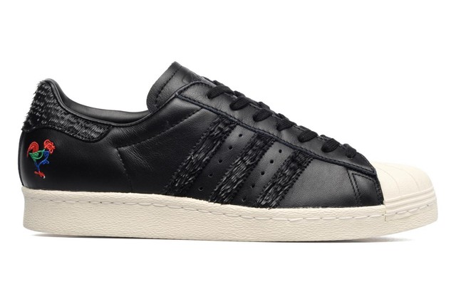 Uomo Adidas Originals Superstar 80S Cny Sneakers Nero Uomo Adidas Originals Superstar 80S Cny Sneakers Nero