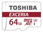 TOSHIBA 64GB EXCERIA MicroSD 90MB/S TF 4K U3 Speicher karte f/ Samsung Huawei