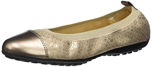 Geox D Piuma Ballerine Donna Beige Cream/Lead 40 EU X3q Geox D Piuma Ballerine Donna Beige Cream/Lead 40 EU X3q