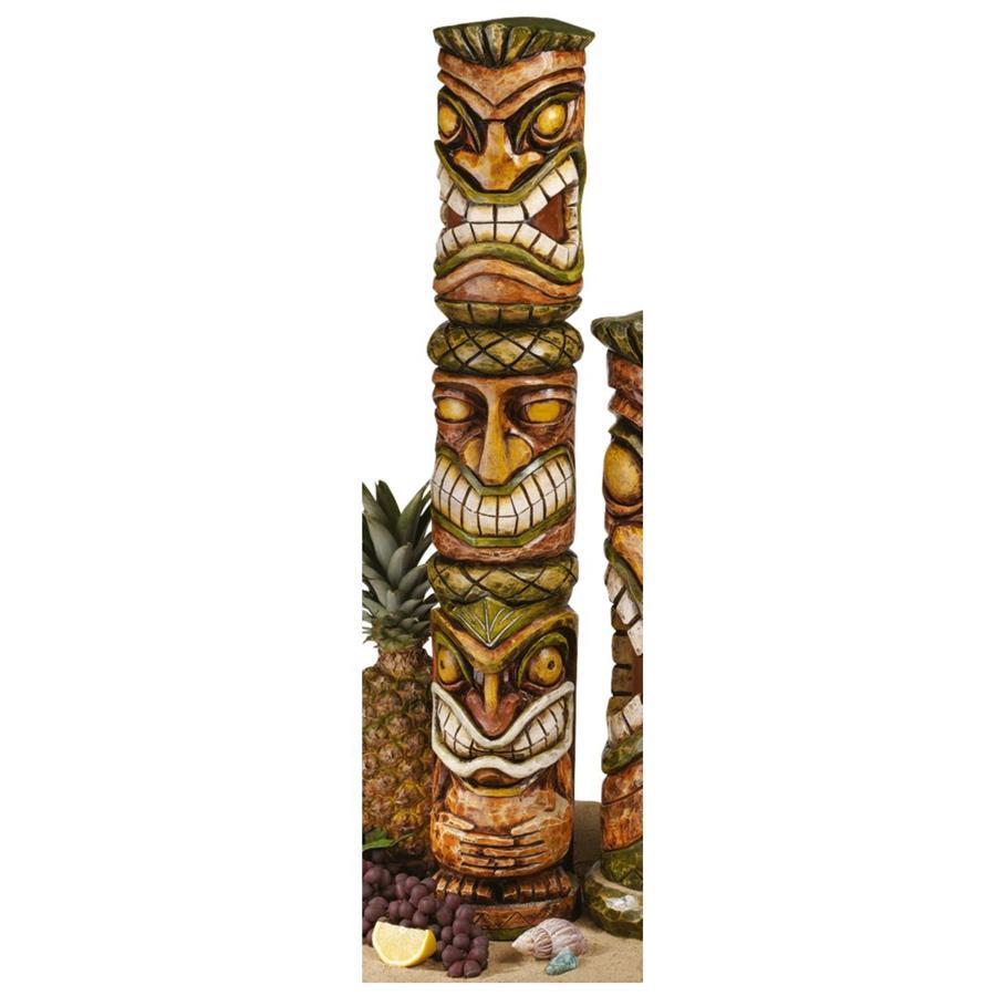 Design Toscano 31in Moai Haku Pani Tiki Statue Ebay Picture 1 Of 2