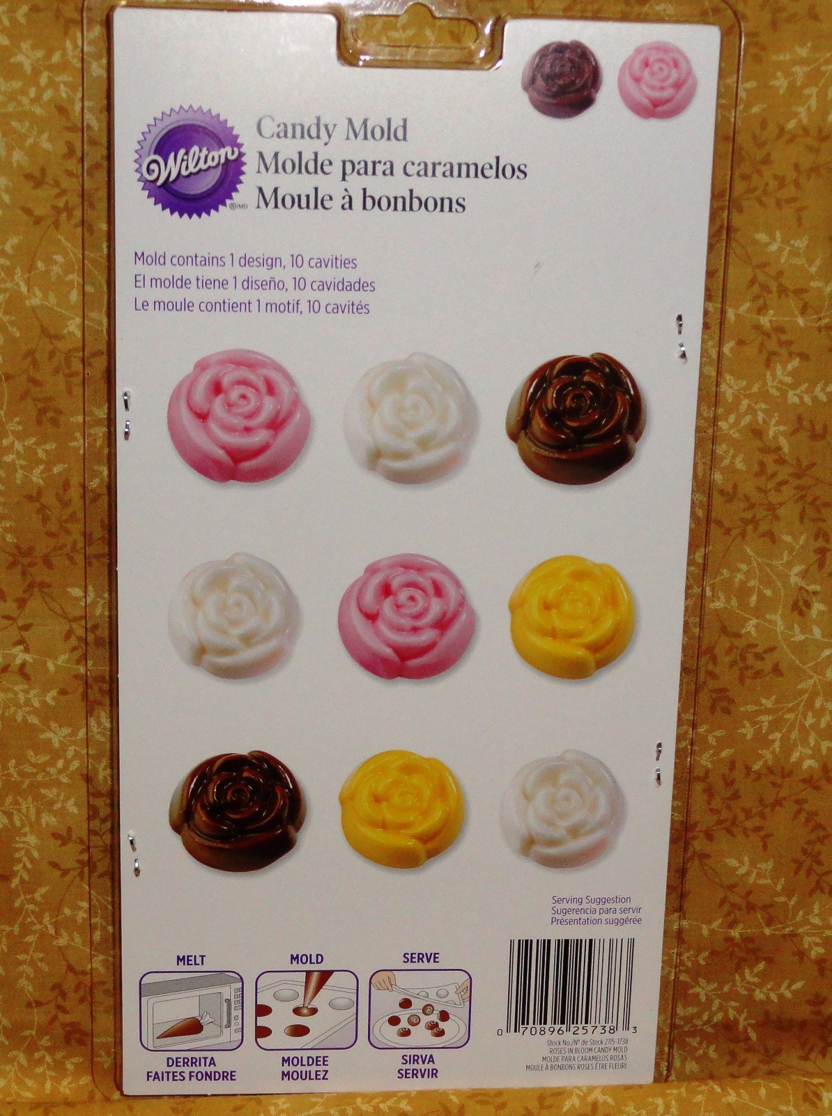 Wilton Candy Molds 3000 Eye Candy S L1600 Wilton Candy Molds