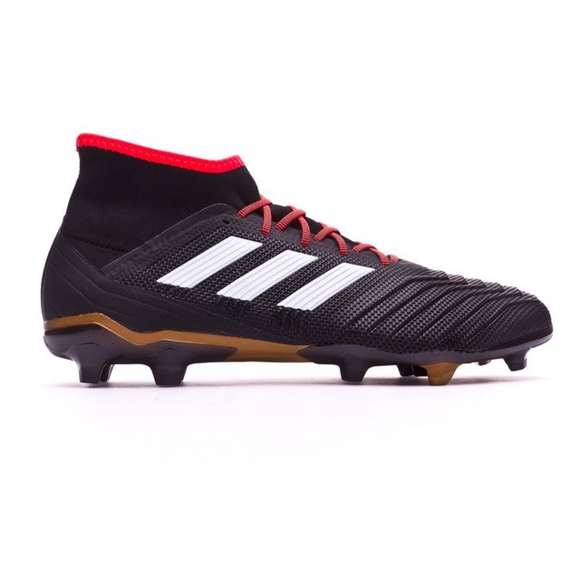 adidas Predator 18.2 Scarpe da Calcio FG Terreni Compatti Tacchetti Nero Uomo adidas Predator 18.2 Scarpe da Calcio FG Terreni Compatti Tacchetti Nero Uomo
