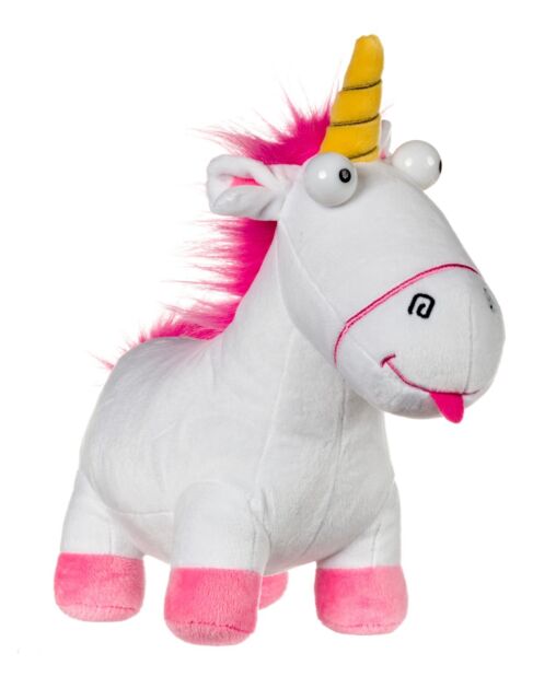 Despicable Me 3 Minions Fluffy Unicorn-lucky Unigoat Plush Soft Toy ...