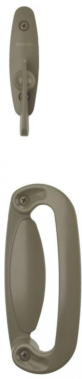 Andersen Tribeca 2 Panel Sliding Patio Door Hardware Set In White Andersen Tribeca 2 Panel Gliding Patio Door Hardware Set In Stone