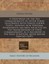 A Paraphrase on the Ten Commandments in Divine Poems Illustrated With Twelve Cop