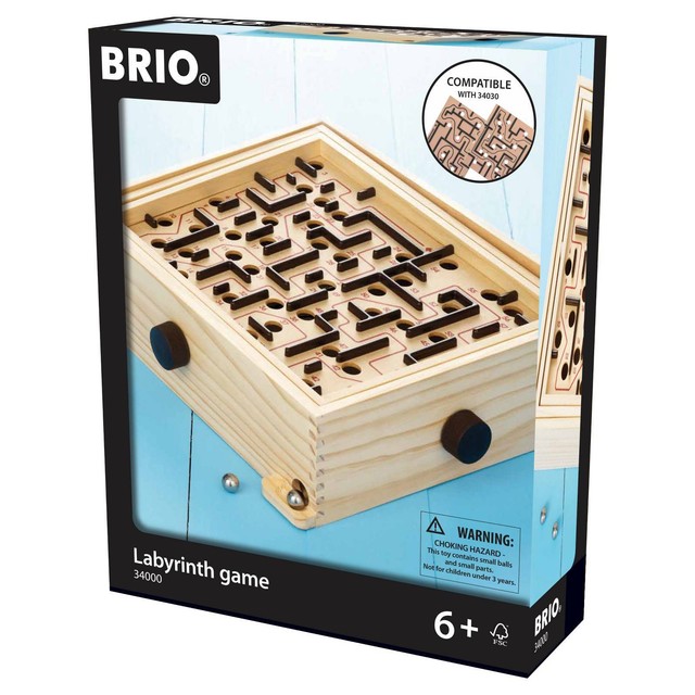 BRIO Labyrinth Game 34000 Wooden Maze BRIO Labyrinth Game 34000 Wooden Maze