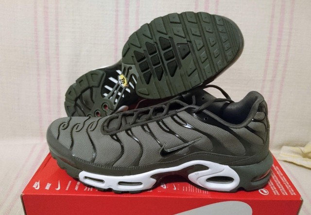 Size 14 Nike Air Max Plus Dark Stucco Grey Black 852630 013 Am TN Size 14 Nike Air Max Plus Dark Stucco Grey Black 852630 013 Am TN