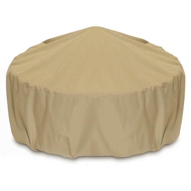 Two Dogs Designs 2d Fp Fire Pit Table Cover Smart Living 2d Fp48005 Fire Pit Cover With Level 4 Uv Protection 48