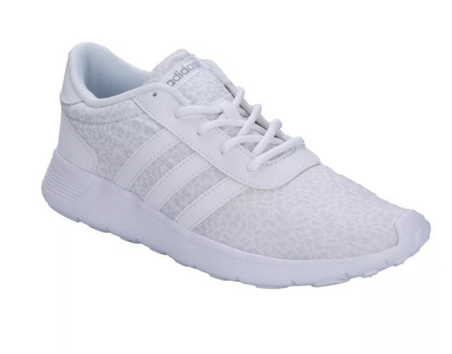 adidas Neo Label Lite Racer W White Grey Womens Running Shoes ... adidas Neo Lite Racer Trainers White Womens Girls Brand New Boxed AW5299 free de