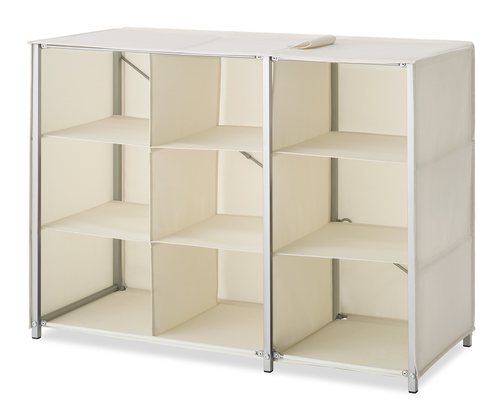 Whitmor 9 Section Collapsible Closet Shelves Picture 1 Of 6