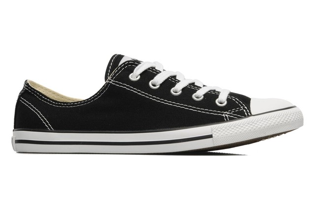 BLACK AND WHITE Dainty SLIM Converse All Star Taglia 5 BLACK AND WHITE Dainty SLIM Converse All Star Taglia 5