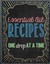 Essential Oil Recipes: One Drop at a Time by Brandy Jones Arnold.