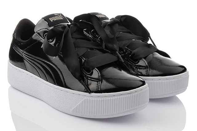 Puma Vikky Piattaforma NASTRO P Scarpe Donna Esclusivo da Ginnastica ORIGINALE Puma Vikky Piattaforma NASTRO P Scarpe Donna Esclusivo da Ginnastica ORIGINALE