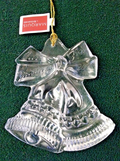 Marquis By Waterford 2013 Our First Christmas Ornament Style #160501 Marquis by Waterford Ornament 2013 Our First Christmas Bells 160501 ... - Marquis By Waterford 2013 Our First Christmas Ornament Style #160501
