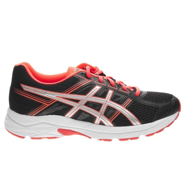 Scarpe da running donna Asics Gel Contend 4 T765N 9093 nero corallo argento Scarpe da running donna Asics Gel Contend 4 T765N 9093 nero corallo argento