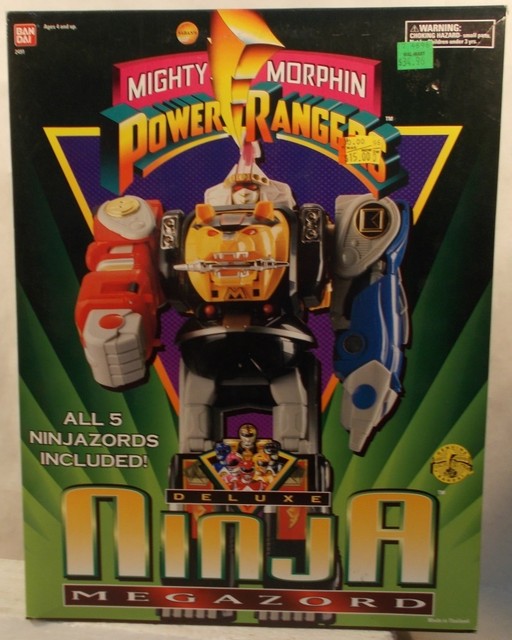 mighty morphin power rangers ninja megazord