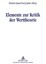Elemente zur Kritik der Werttheorie Friedrun Quaas